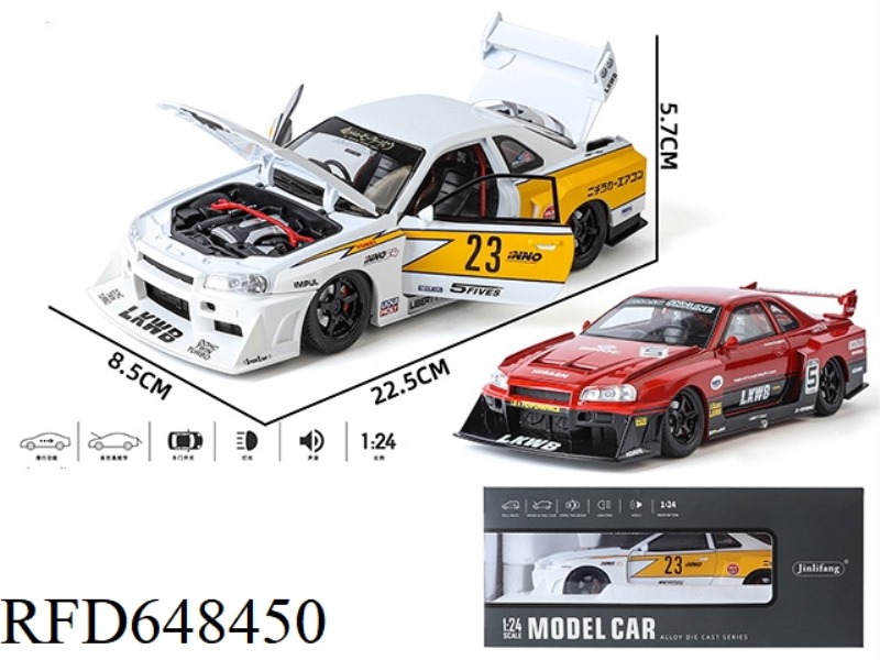 1: 24 GTR SKYLINE MODIFIED VERSION