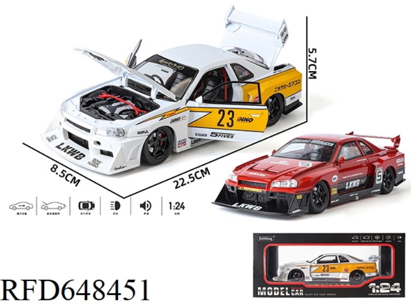 1: 24 GTR SKYLINE MODIFIED VERSION