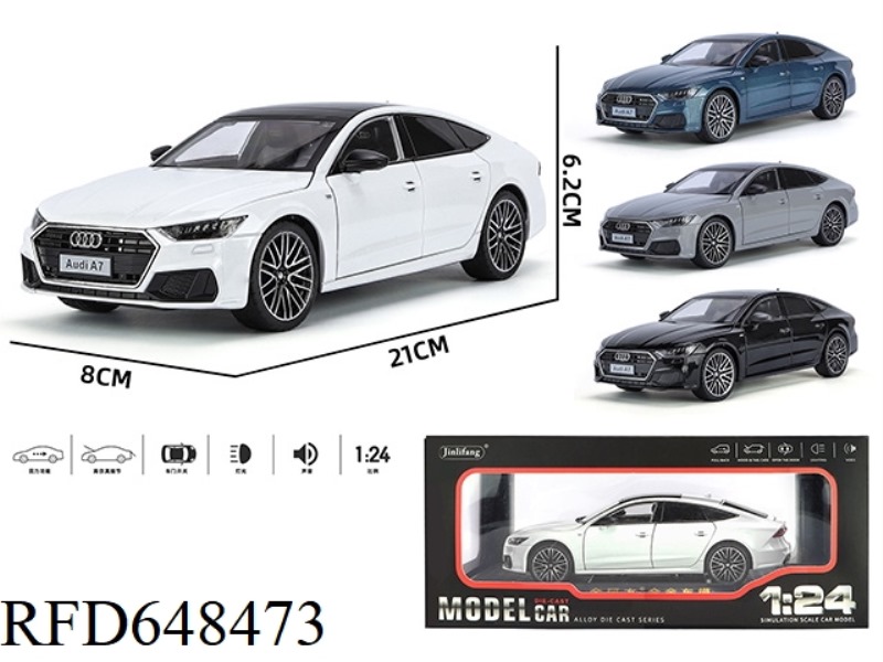 (24 YEARS) 1:24 AUDI A7 STREETCAR EDITION