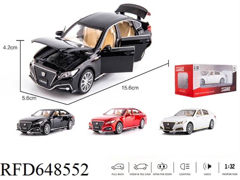 1:32 CROWN ALLOY CAR