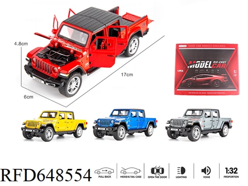 12 1:32 JEEP STREETCAR EDITION