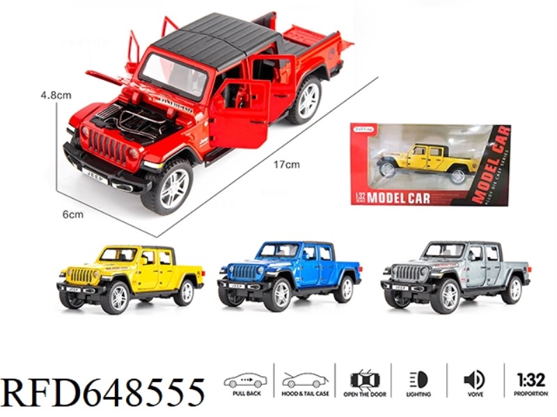 1:32 JEEP STREETCAR EDITION