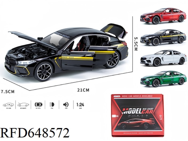1:24 BMW M8 FLOWER VERSION 6.