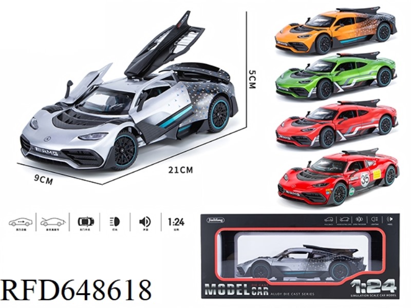 1:24 MERCEDES-BENZ ONE STREETCAR EDITION ALLOY CAR