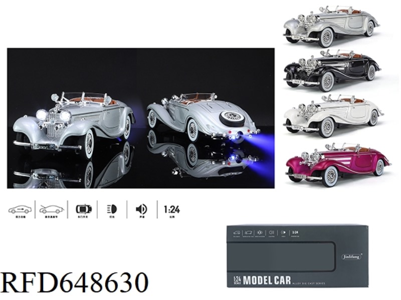 1: 24 MERCEDES-BENZ 500K CLASSIC CAR SPRAY EDITION