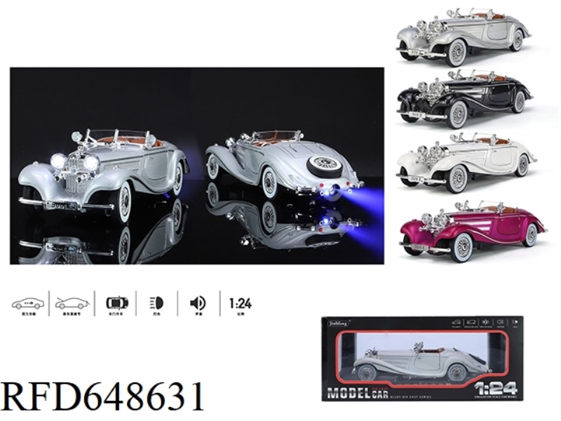 1: 24 MERCEDES-BENZ 500K CLASSIC CAR SPRAY EDITION