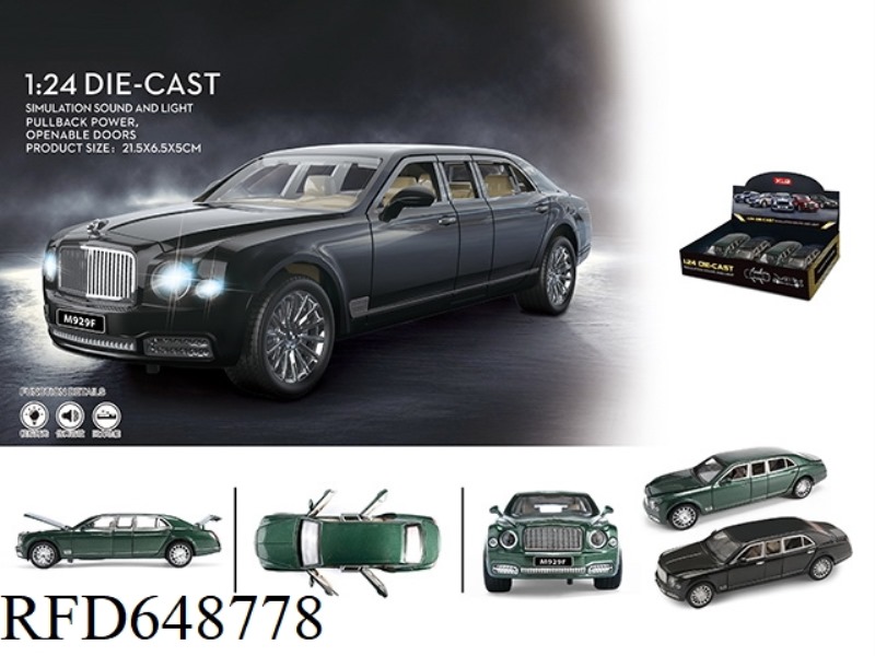 1:24 BENTLEY EXTENDED 6 SEATS MU SHANG 4PCS.
