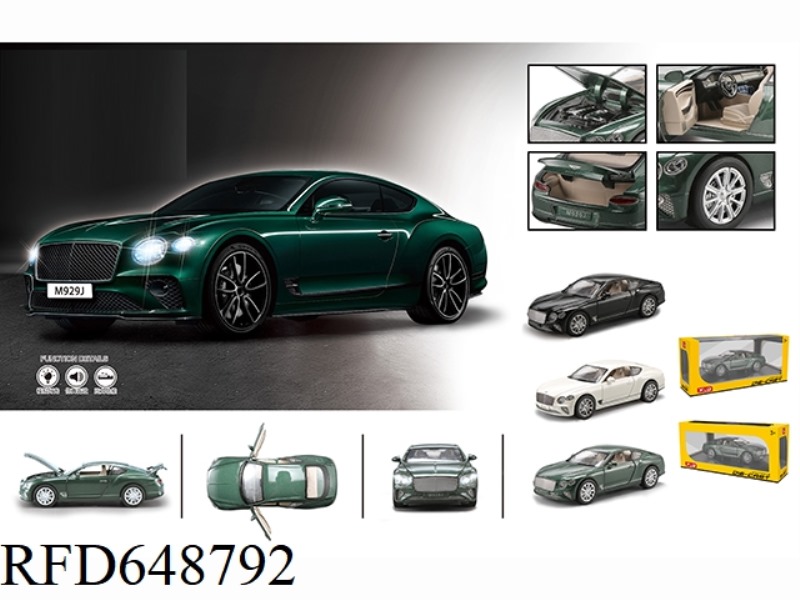 1:24 ALLOY CAR MODEL CONTINENTAL BENTLEY