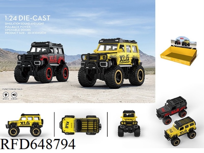 1:24 BABOS (OFF-ROAD VERSION) 4PCS