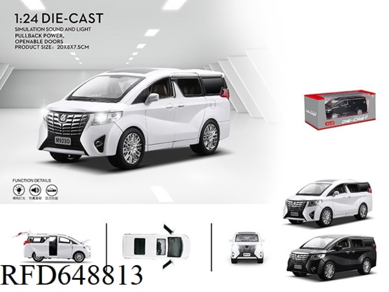 TOYOTA (ERFFA) 1:24 ALLOY CAR MODEL