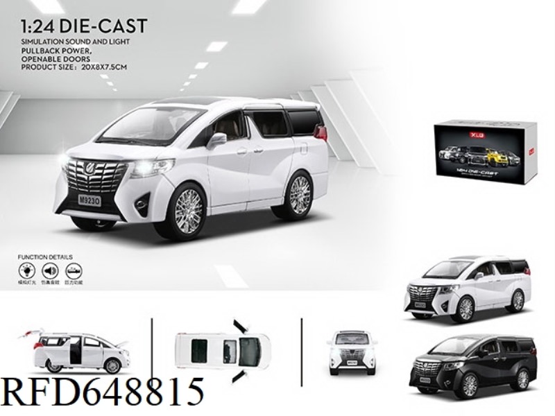 TOYOTA (ERFFA) 1:24 ALLOY CAR MODEL