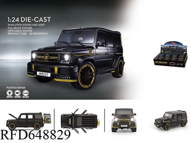 G65 MERCEDES-BENZ 1:24 ALLOY CAR MODEL 4PCS
