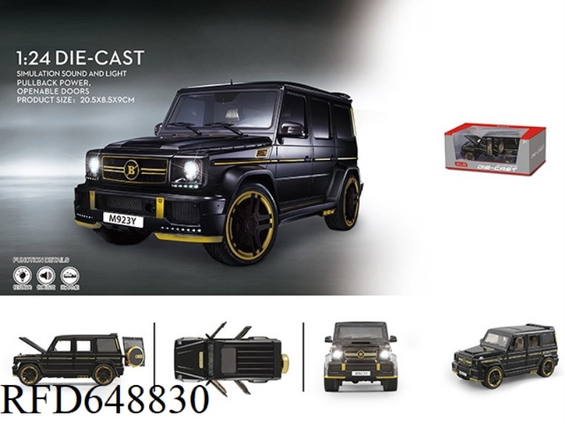 MERCEDES G651: 24 ALLOY CAR MODEL