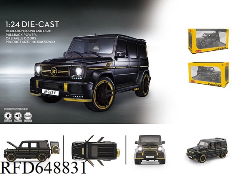MERCEDES G651: 24 ALLOY CAR MODEL