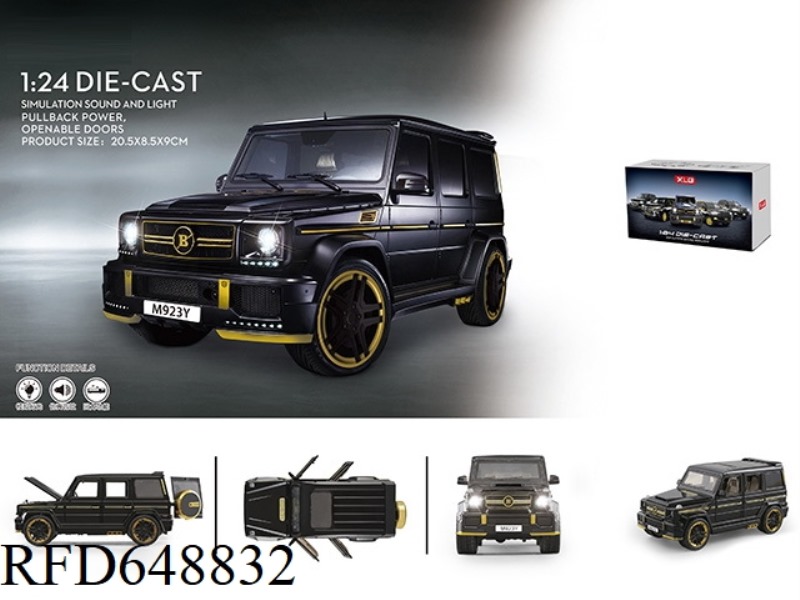 MERCEDES G651:24 ALLOY CAR MODEL