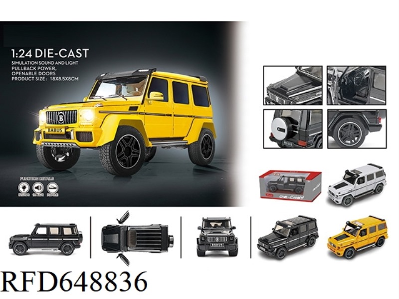 1:24 MERCEDES-BENZ BABOS (MODIFIED VERSION)