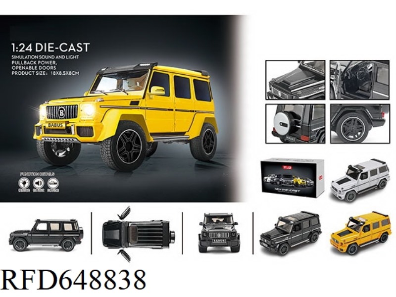 1:24 MERCEDES-BENZ BABOS (MODIFIED VERSION)
