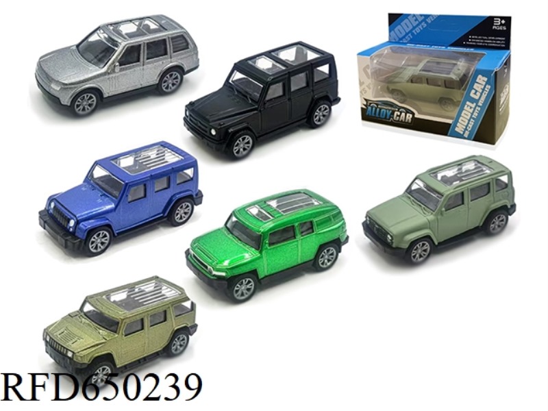 1:60 OFF-ROAD C BOILBACK METAL CAR