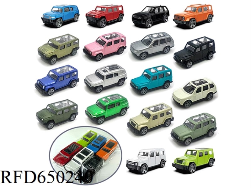 1:60 OFF-ROAD BUGGIES (6 PIECES)