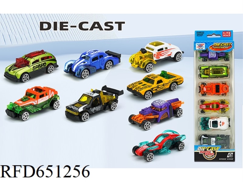 1:64 XUYE HOT WHEELS B ALLOY SCOOTER (6 PIECES)