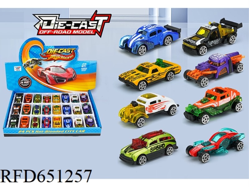 1:64 XUYE HOT WHEELS B ALLOY SCOOTER (24 PIECES)