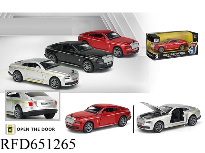 1:32 ALLOY MODEL ROLLS-ROYCE THREE-DOOR PULL-BACK (1 ONLY)