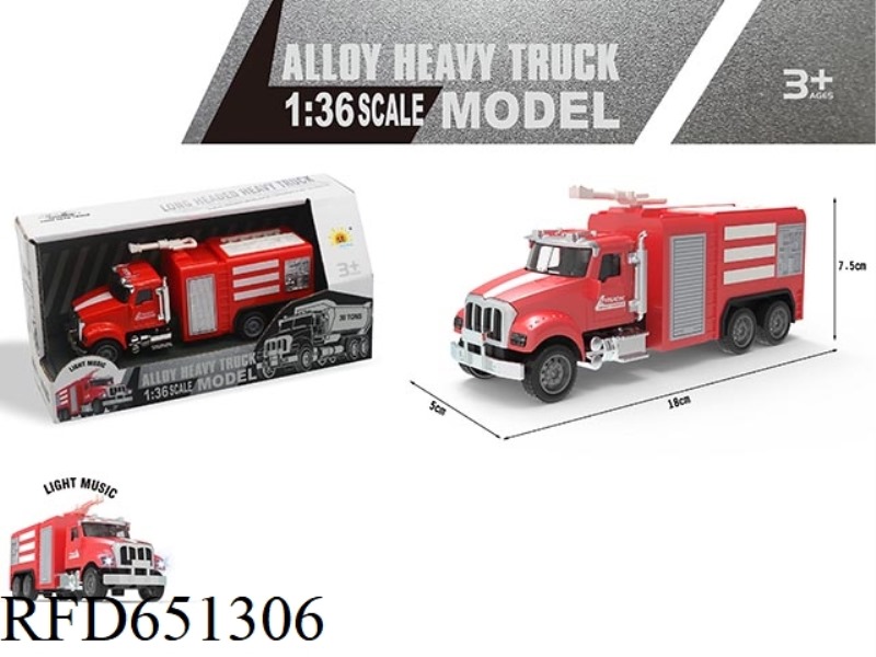 ACOUSTO-OPTIC ALLOY FIRE PULL-BACK VEHICLE