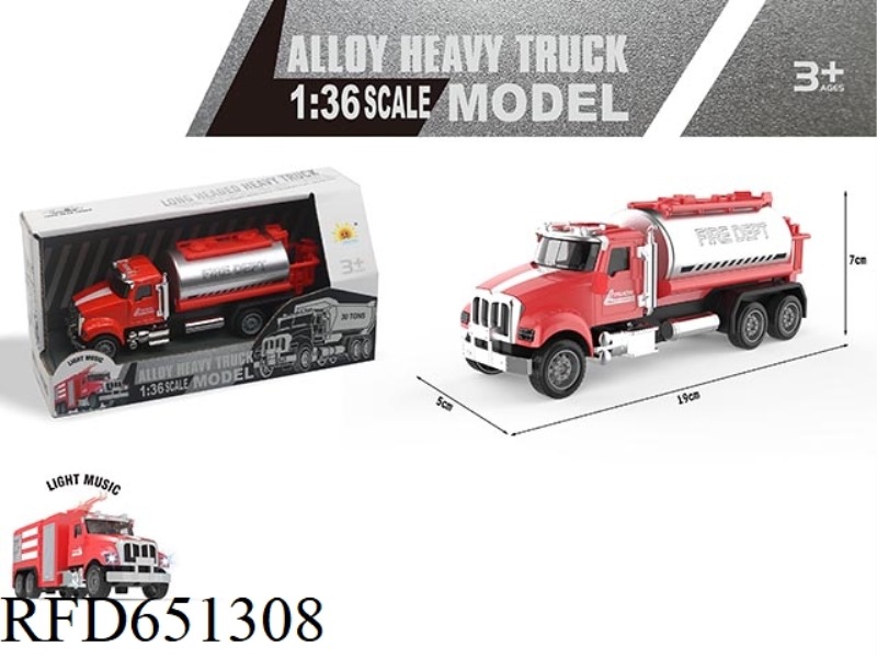 ACOUSTO-OPTIC ALLOY FIRE PULL-BACK TRUCK (SPRINKLER)