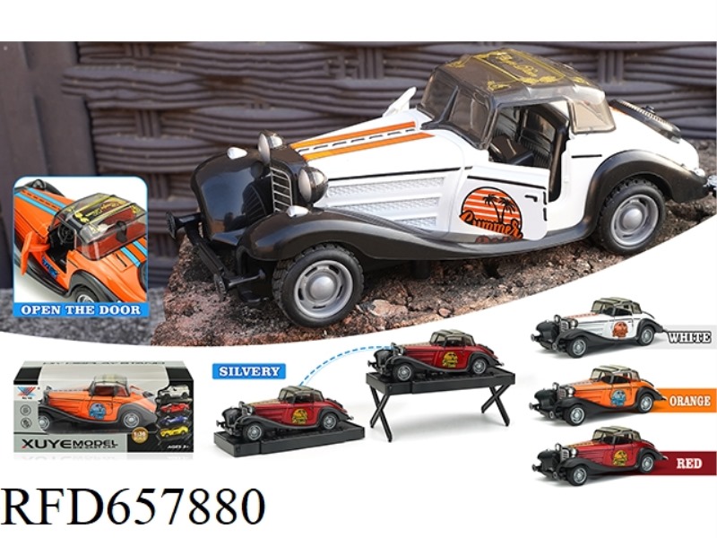 1:36 OPEN DOOR PULL-BACK ALLOY MERCEDES MODEL
