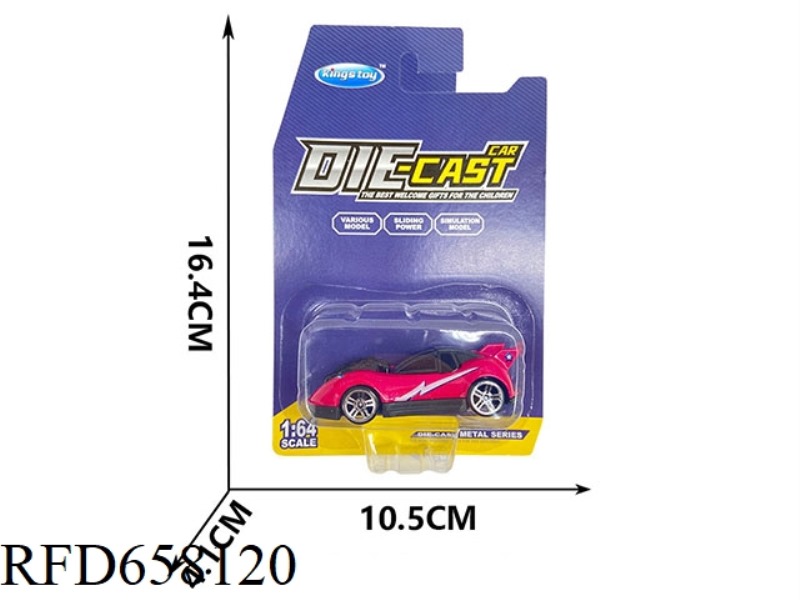 SLIDING ALLOY SIMULATION CAR