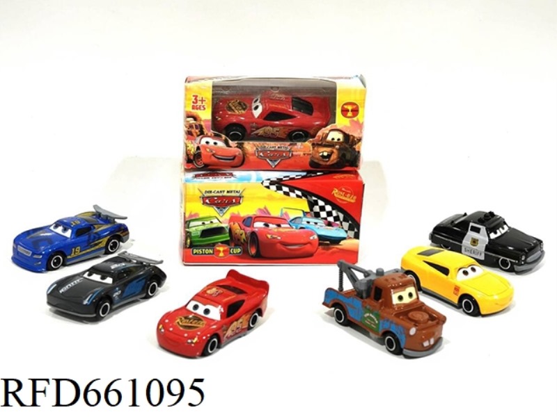 CARS 1:64 ALLOY CAR ONLY COMES WITH 6 MIXED PACKS