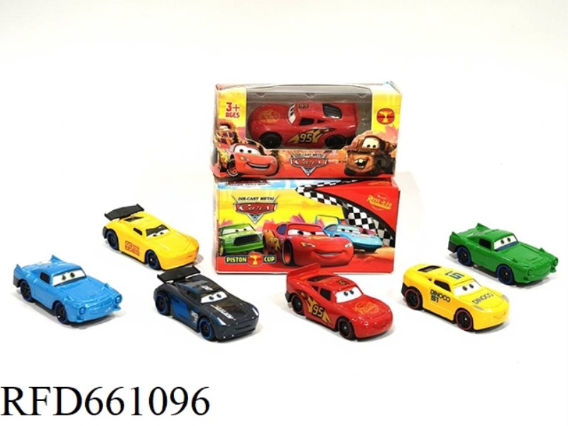 CARS 1:64 ALLOY CAR ONLY COMES WITH 6 MIXED PACKS