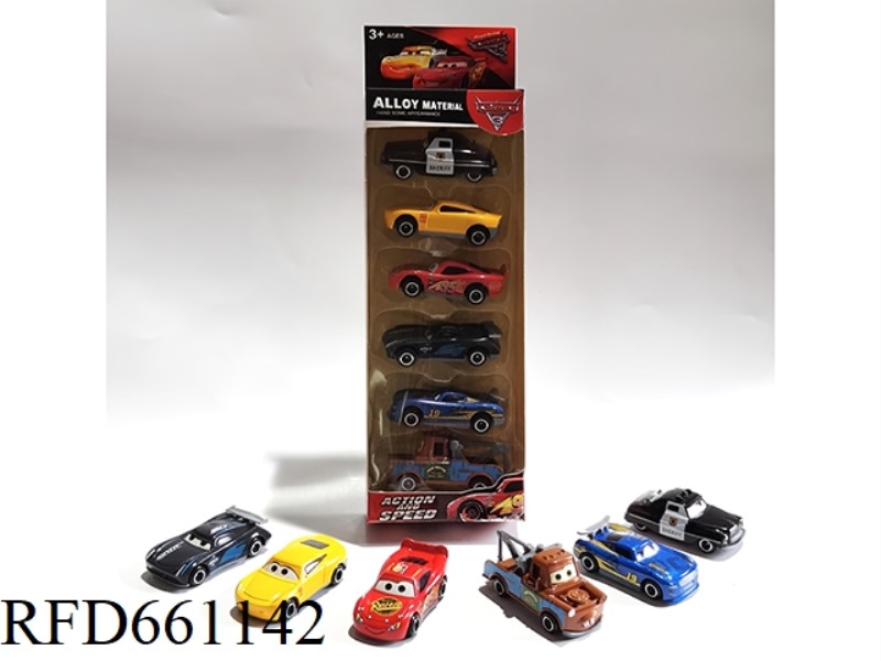 AUTO GENERAL ALLOY CAR 1:646 SET