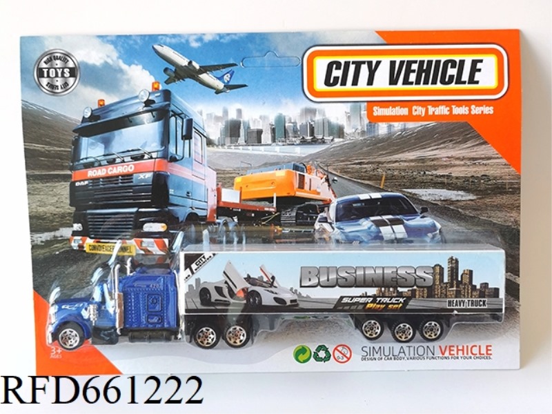 1:64 ALLOY SLIDING TRACTOR CONTAINER TRUCK