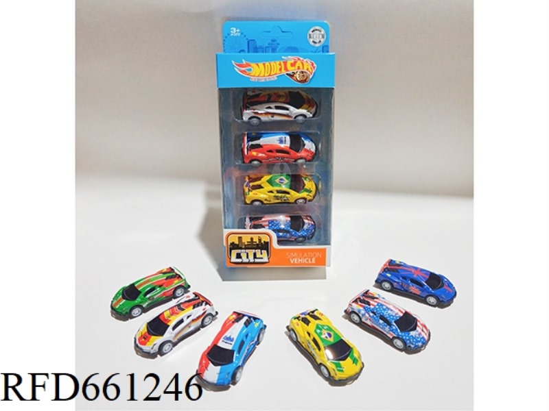 1:64 IRON JAI AI SPORTS CAR 4 ONLY COMES WITH 6 MODELS MIXED