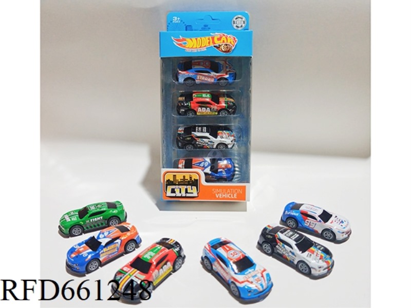 1:64 IRON JAI AI SPORTS CAR 4 ONLY COMES WITH 6 MODELS MIXED