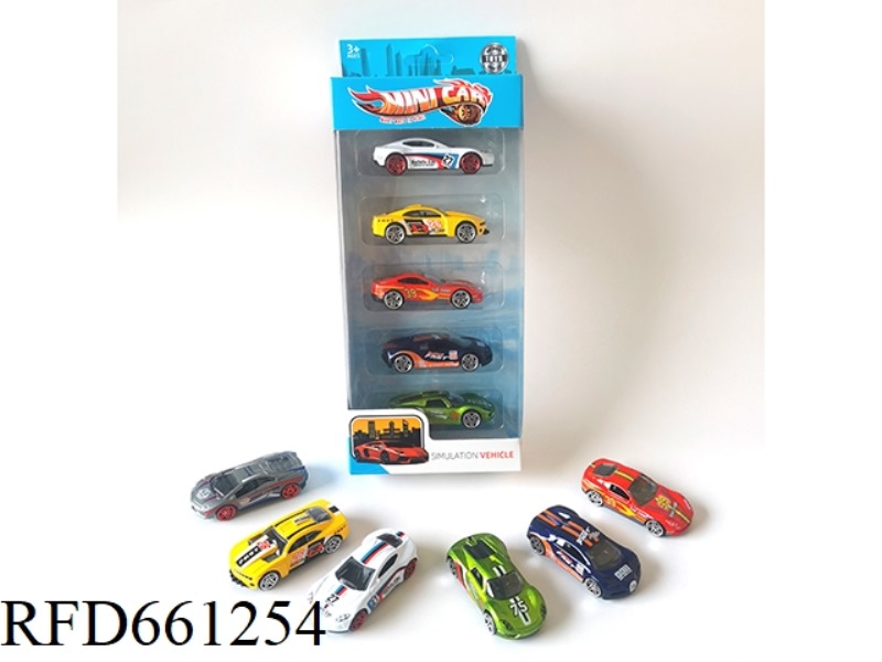 1:64 ALLOY SLIDING PICKUP TRUCK /5 SETS OF 6 MODELS MIXED