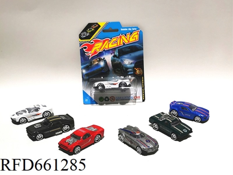 1:64 ALLOY CAR SPORTS CAR 6 MIXED