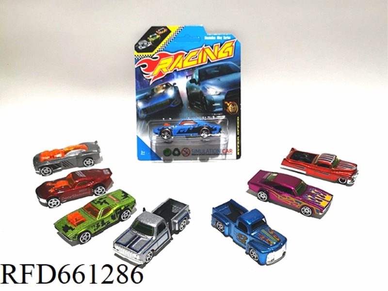 1:64 ALLOY CAR CLASSIC CAR 8 MIXED