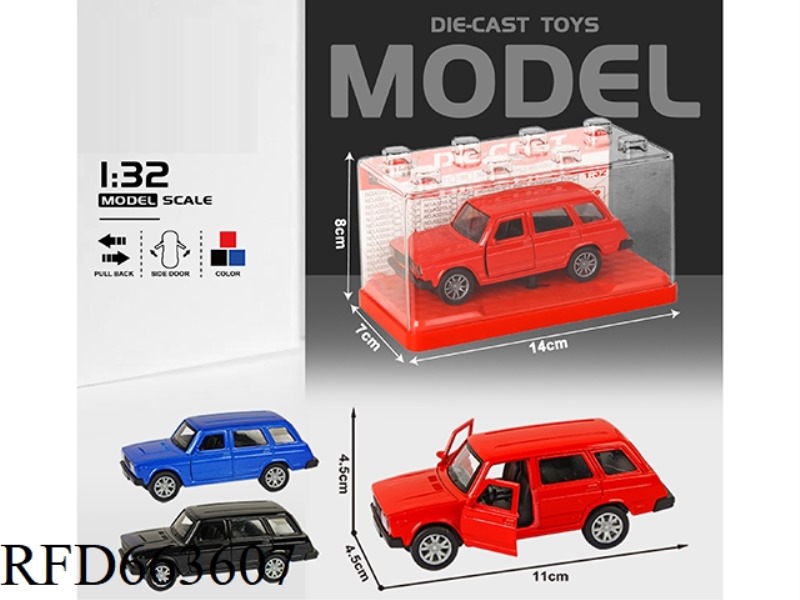 1:32 SIMULATION LADA OFF-ROAD BOILBACK ALLOY CAR TWO DOORS