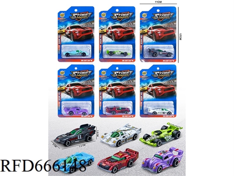 1:64 SLIDING ALLOY CAR