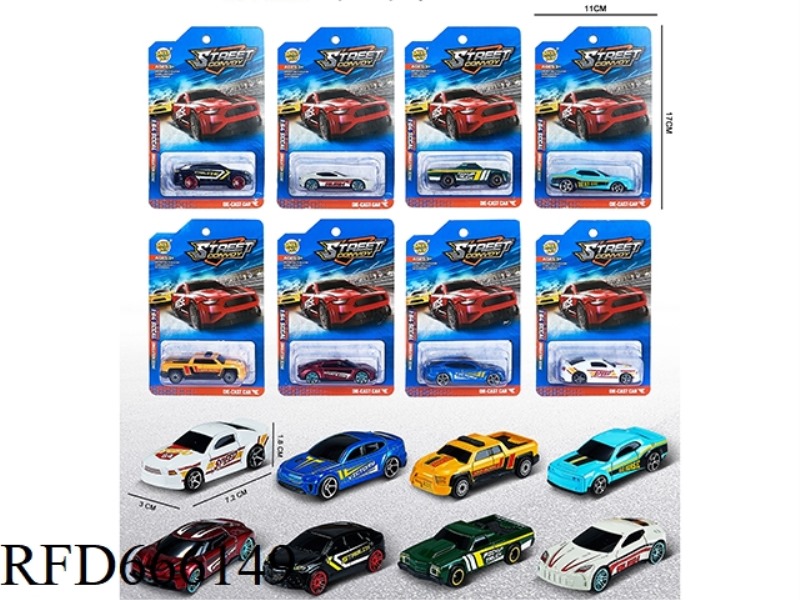 1:64 SLIDING ALLOY CAR