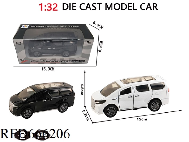 1:32 SIMULATE THE 2021 ELFA TWO-DOOR PULLBACK ALLOY CAR