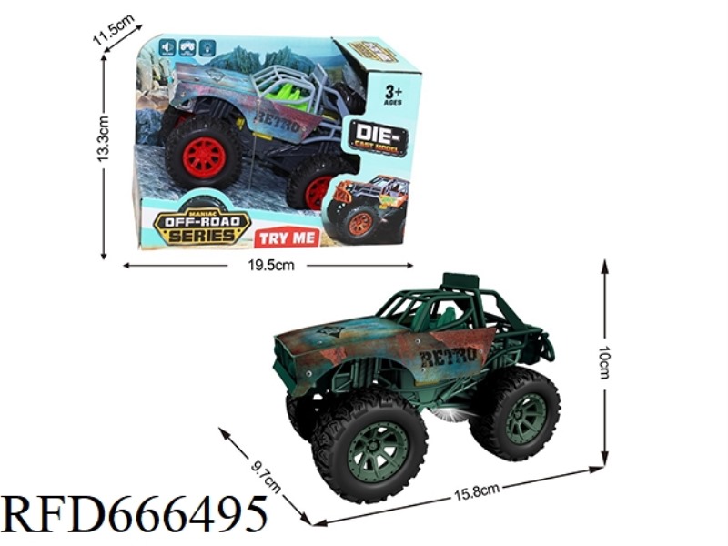ALLOY LIGHT AND MUSIC CAR