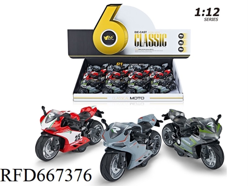 1:12 ALLOY HUILI DUCATI MOTORCYCLE