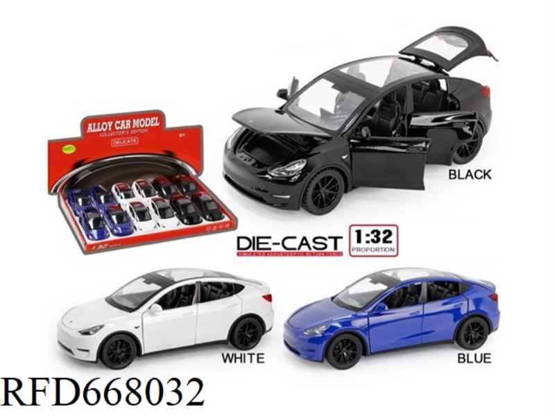1:32 ALLOY POWER TESLA MODELY(12 PIECES)