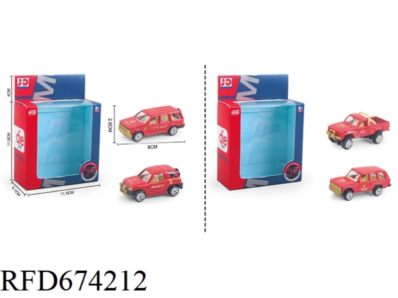 ALLOY FIRE TRUCK