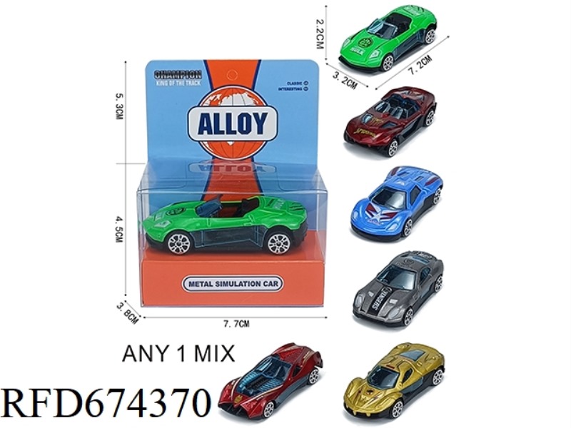 SLIDING ALLOY AVENGER CAR