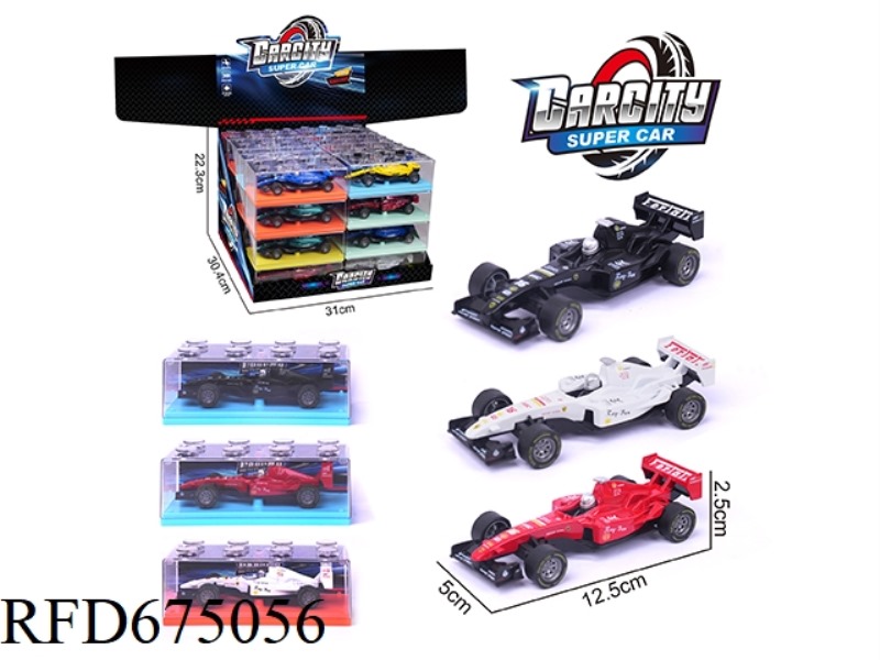 1:36 FERRARI ALLOY CAR WITH 32 PIECES