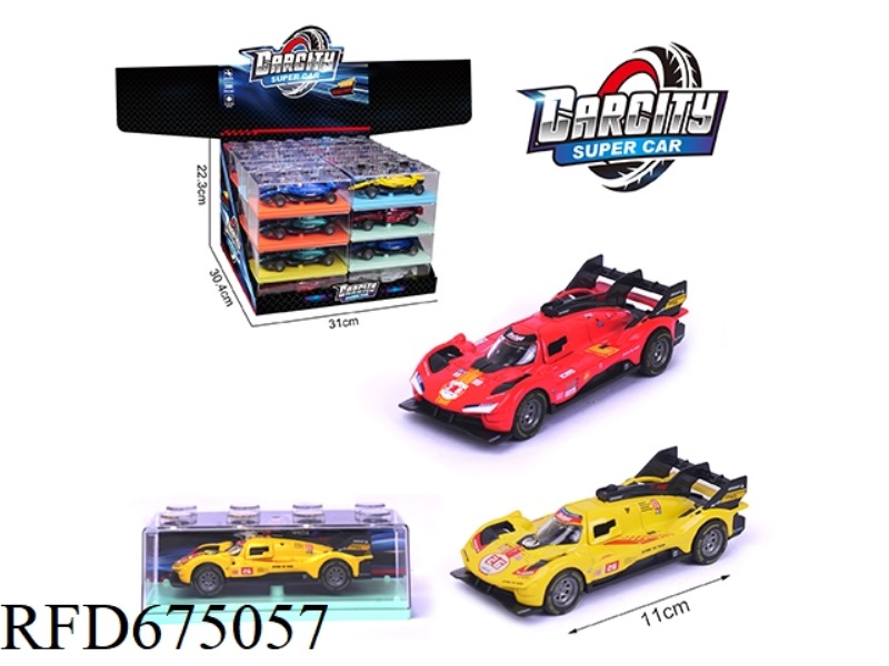 1:36 RALLY ALLOY MCLAREN RACING CAR 32PCS